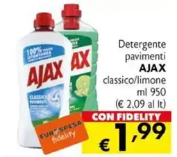 Eurospesa Detergente pavimenti AJAX classico offerta