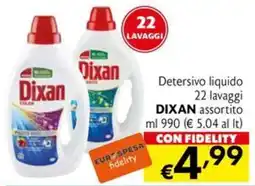 Eurospesa Detersivo liquido DIXAN assortito offerta