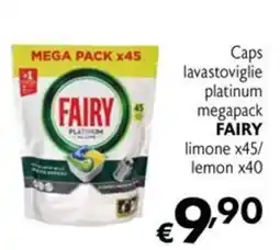 Eurospesa Caps lavastoviglie platinum megapack FAIRY offerta