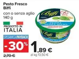 Carrefour Iper Pesto Fresco Biffi offerta