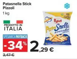 Carrefour Iper Patasnella Stick Pizzoli offerta