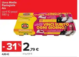 Carrefour Iper Uova Medie Pastagialla Aia offerta