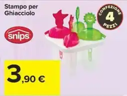 Carrefour Iper Stampo per Ghiacciolo snips offerta