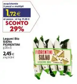 Docks Cash&Carry Legumi Bio Si&No Fiorentini offerta