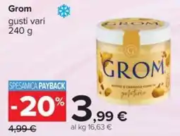 Carrefour Iper Grom gusti vari offerta
