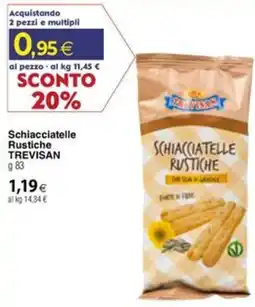 Docks Cash&Carry Schiacciatelle Rustiche TREVISAN offerta