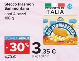 Carrefour Iper Stecco Plasmon Sammontana offerta