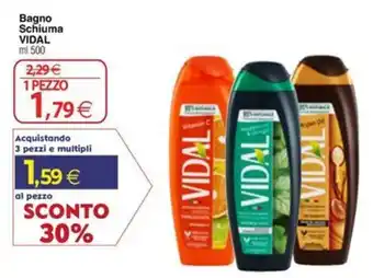 Docks Cash&Carry Bagno Schiuma VIDAL offerta