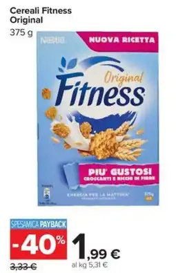 Carrefour Iper Cereali Fitness Original offerta