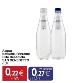 Docks Cash&Carry Acqua Naturale, Frizzante Elite Benedica SAN BENEDETTTO offerta