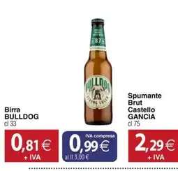 Docks Cash&Carry Birra BULLDOG offerta
