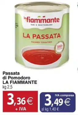 Docks Cash&Carry Passata di Pomodoro LA FIAMMANTE offerta