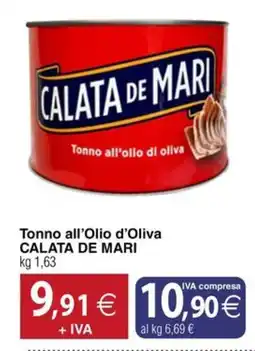 Docks Cash&Carry Tonno all'Olio d'Oliva CALATA DE MARI offerta