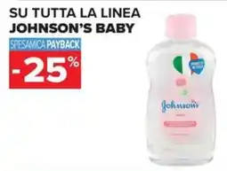 Carrefour Iper Johnson's Baby offerta