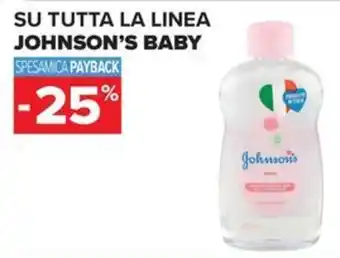 Carrefour Iper Johnson's Baby offerta