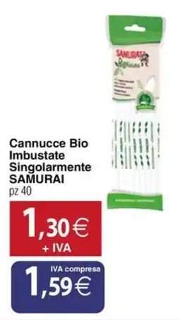 Docks Cash&Carry Cannucce bio singolarmente samurai offerta