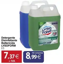 Docks Cash&Carry Detergente Disinfettante Battericida LYSOFORM offerta