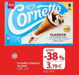Docks Cash&Carry Cornetto Classico ALGIDA offerta