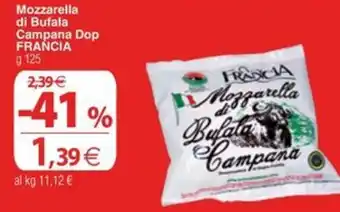 Docks Cash&Carry Mozzarella di Bufala Campana Dop offerta