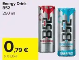 Carrefour Iper Energy Drink B52 offerta