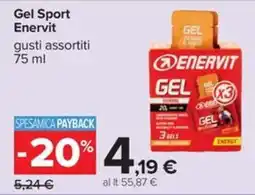 Carrefour Iper Gel Sport Enervit offerta