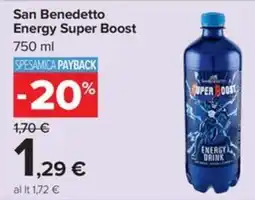 Carrefour Iper San Benedetto Energy Super Boost offerta
