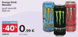 Carrefour Iper Energy Drink Monster offerta