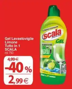 Docks Cash&Carry Gel Lavastoviglie Limone Tutto in 1 SCALA offerta