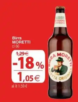 Docks Cash&Carry Birra MORETTI offerta