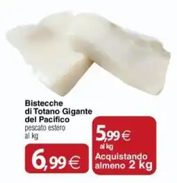 Docks Cash&Carry Bistecche di Totano Gigante del Pacifico offerta