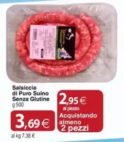 Docks Cash&Carry SalsICCia di Puro Suino Senza Glutine offerta