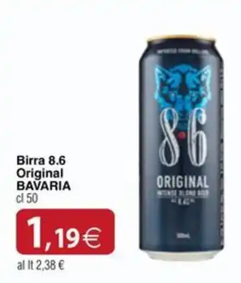 Docks Cash&Carry Birra 8.6 Original BAVARIA offerta