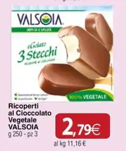 Docks Cash&Carry Ricoperti al Cioccolato Vegetale VALSOIA offerta