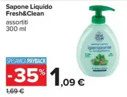 Carrefour Iper Sapone Liquido Fresh&Clean offerta