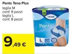Carrefour Iper Pants Tena Plus offerta