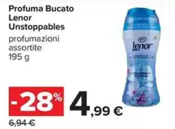 Carrefour Iper Profuma Bucato Lenor Unstoppables offerta