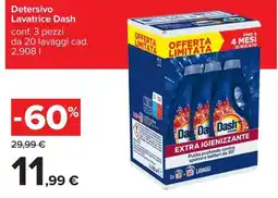 Carrefour Iper Detersivo Lavatrice Dash offerta
