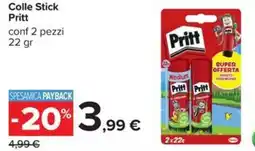 Carrefour Iper Colle Stick Pritt offerta