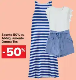 Carrefour Iper Abbigliamento Donna Tex offerta