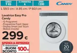 Carrefour Iper Lavatrice Easy Pro Candy offerta