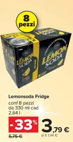 Carrefour Iper Lemonsoda Fridge offerta