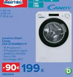 Carrefour Iper Lavatrice Smart Candy offerta