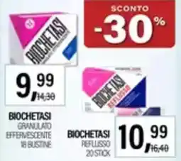 Caddy's Biochetasi granulato effervescente offerta