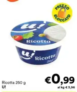 Unes Ricotta U! offerta