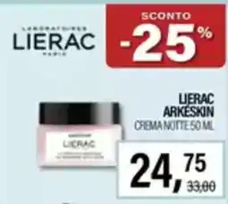 Caddy's LIERAC ARKESKIN CREMA NOTTE offerta