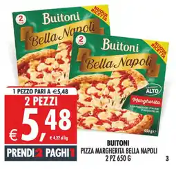 Deco Maxistore Buitoni Pizza Margherita Bella Napoli offerta