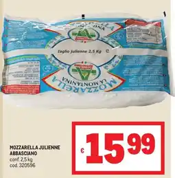 Metro Mozzarella julienne Abbasciano offerta