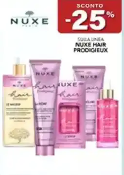 Caddy's Nuxe hair prodigieux offerta