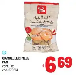 Metro Ciambelle di Mele Pan offerta