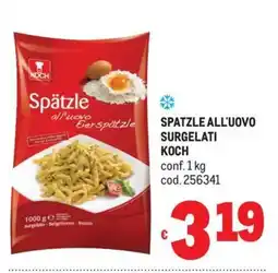 Metro Spatzle all'uovo Berspätzle KOCH offerta